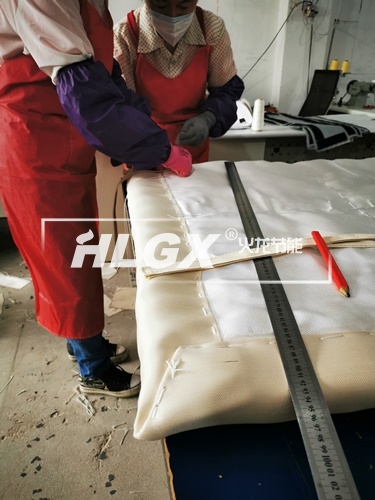 后熱預熱感應器保溫隔熱毯